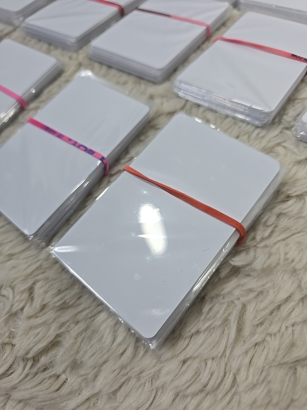 190 Pack Premium Blank PVC Cards for Photo ID Badge Printers CR80 30 Mil White