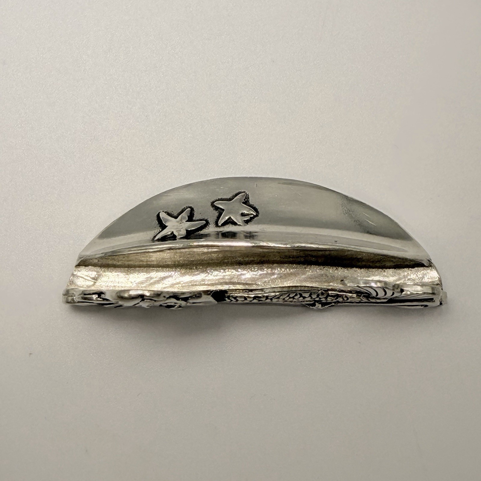 Basic Spirit Pewter Mermaid Business Card Holder Nautical Desk Decor Canada