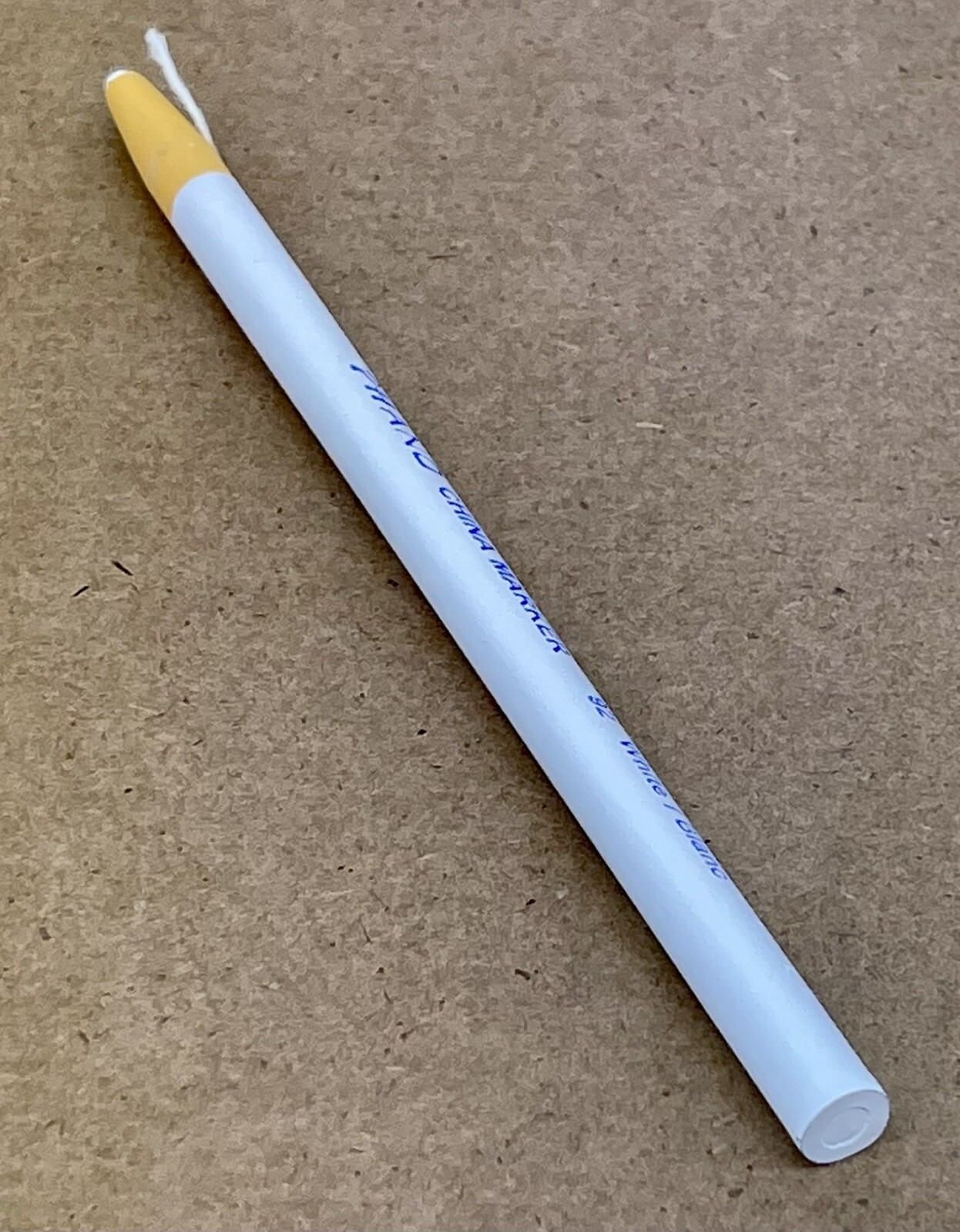 2 PACK – 24 TOTAL Dixon Phano China Marker White 92 00092 Peel Off Grease Pencil