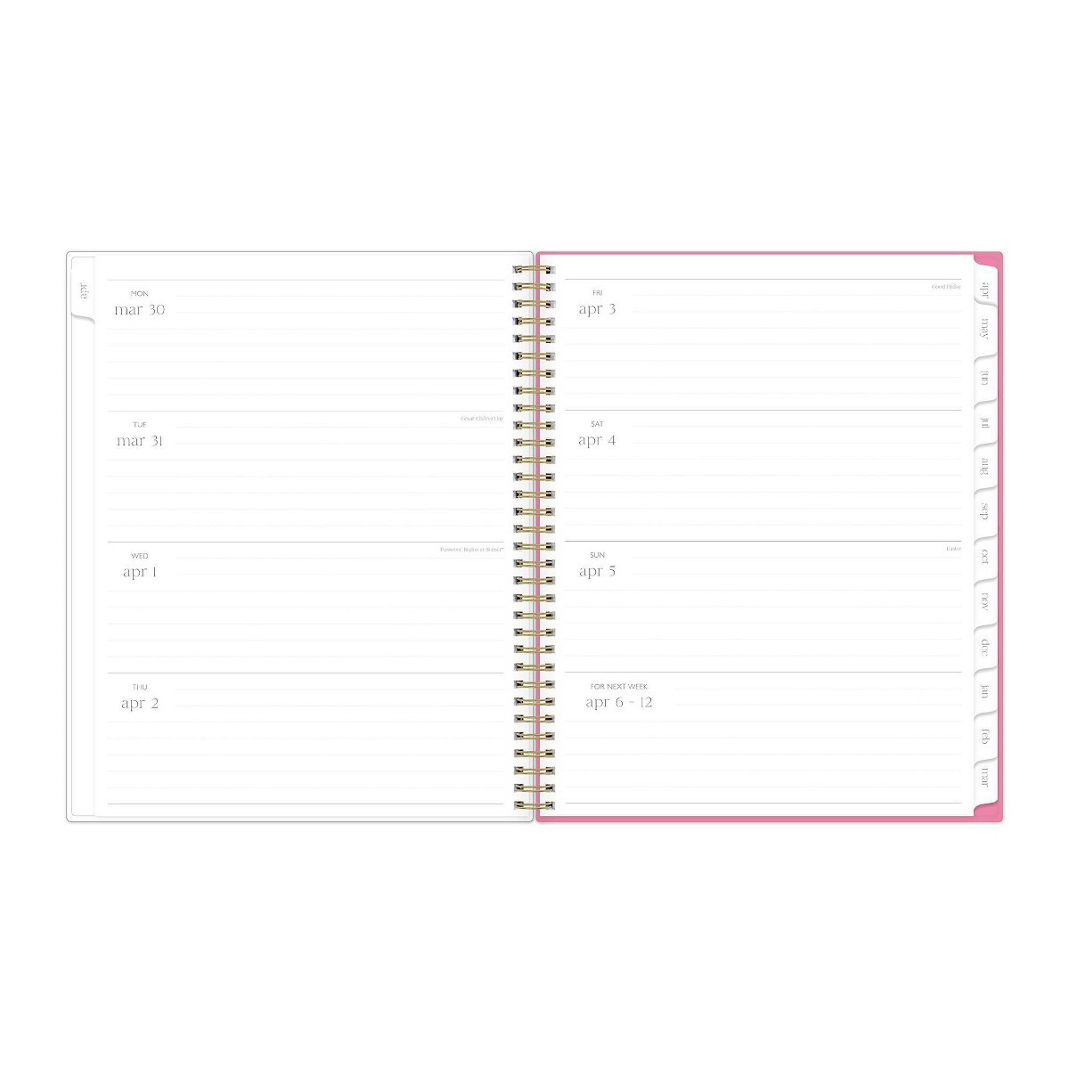 Rhi James for Blue Sky Weekly/Monthly Planner 15 Month Wirebound 8.5″x11″