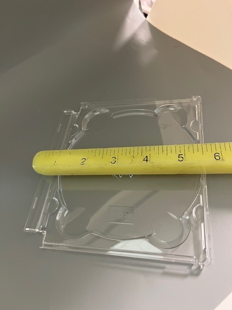 5 PCS ORIGINAL SUPER JEWEL BOX DVD AUDIO TRAY CLEAR, 22.T.A FREE SHIPPING