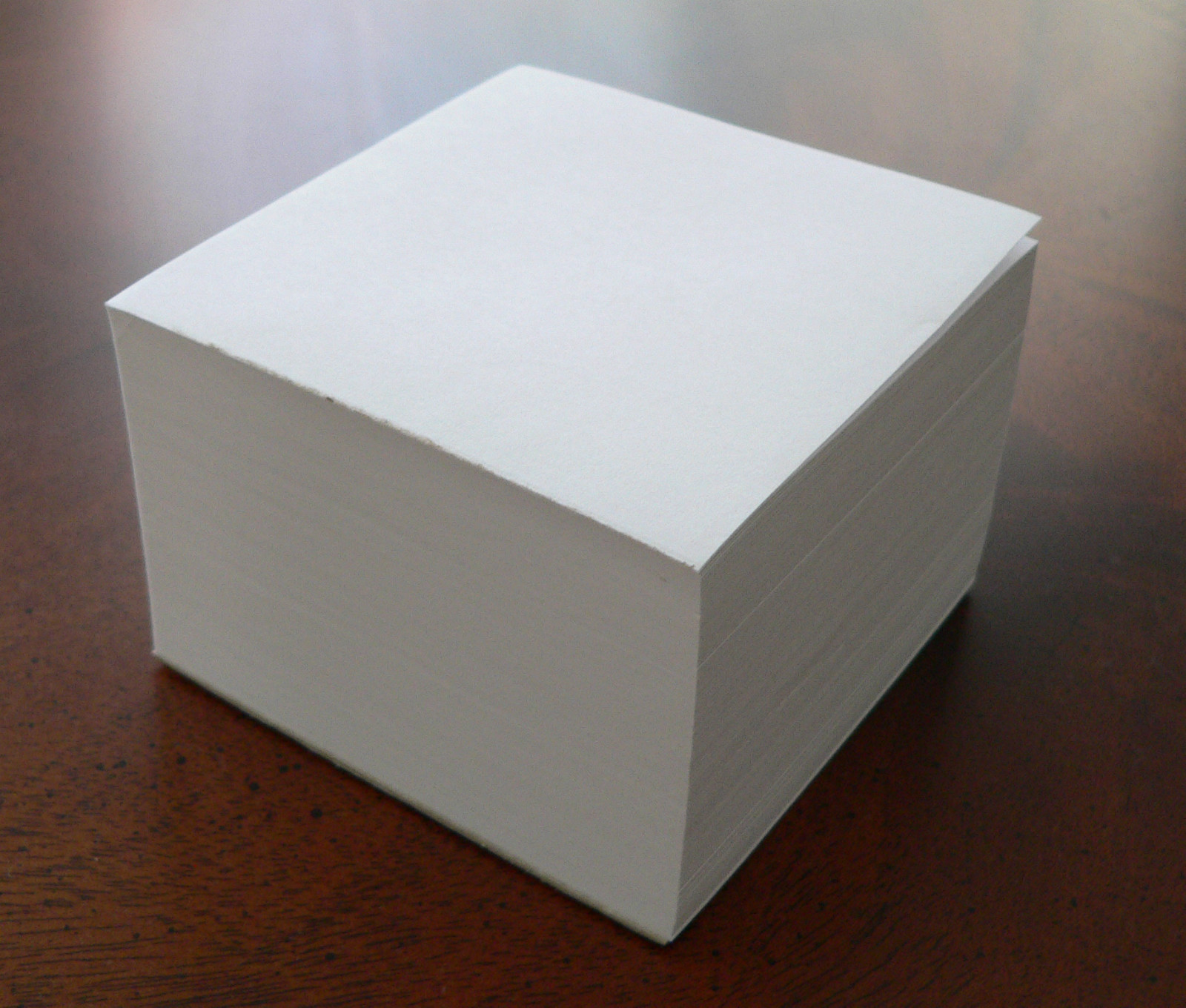 Blank Note Paper Cubes – #70 Stock-Padded 3 1/2 x 3 1/2