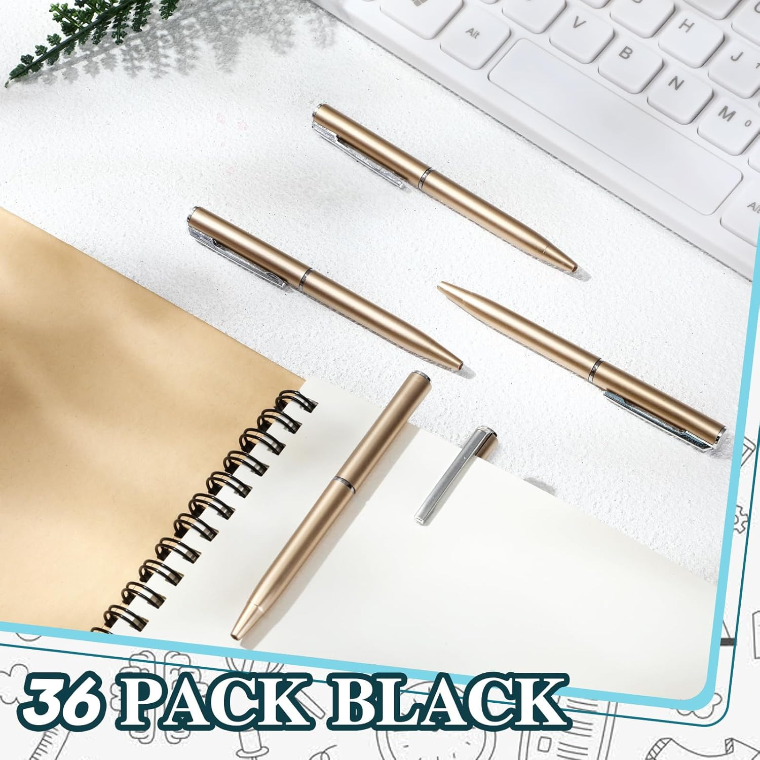 36 Pcs Small Ballpoint Pen Mini Pens Bulk 4 Inch Short Tiny Small Writing Tool B