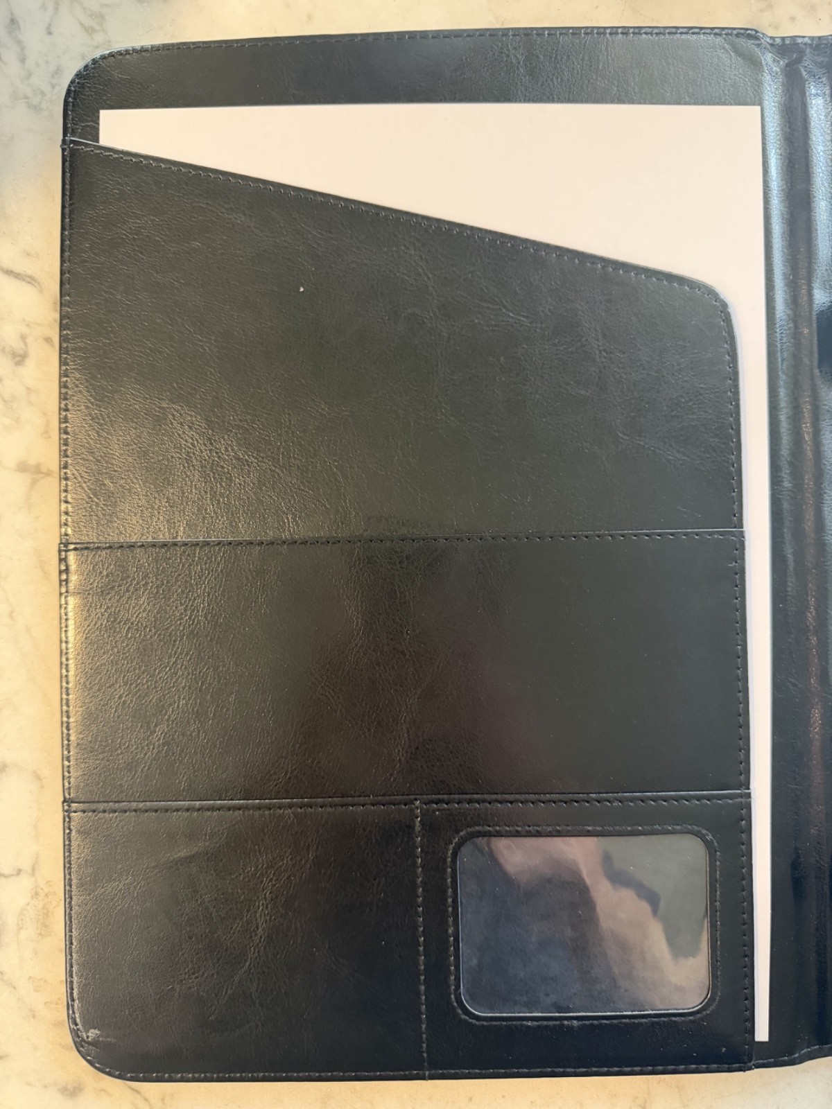Luxury Black Executive Portfolio Resume Folder 13 ” x 9.25 ” FREE SHIPPING USA