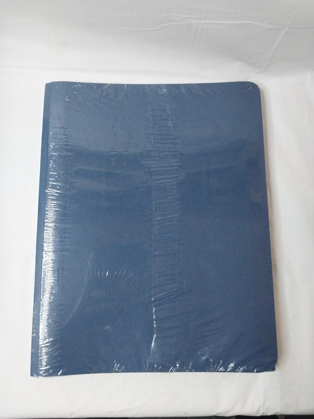 Report Covers 10 Count Oxford Blue Letter Size – Panel & Border New And Sealed