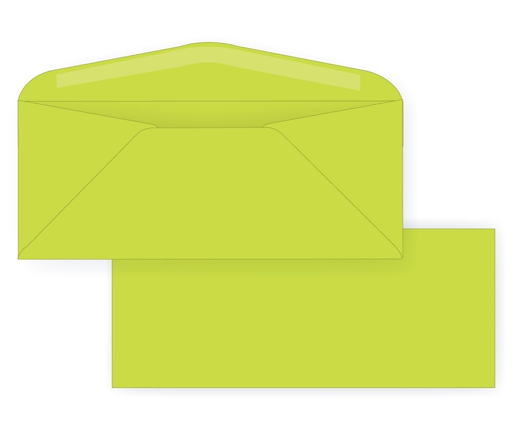 Astrobright #10 Regular Envelope, 24# Terra Green (4 1/8″x9 1/2″) 500 Envelopes.