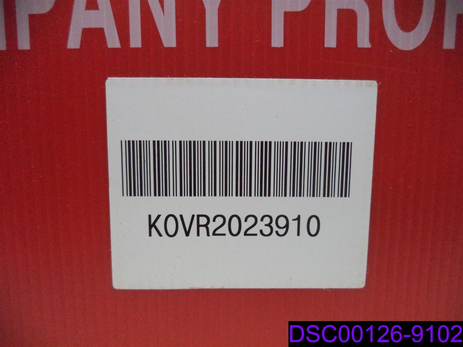 Qty = 9: Red Company Property Boxes 14″ x 19″ x 11-1/2″ Tall Corrugated Plastic