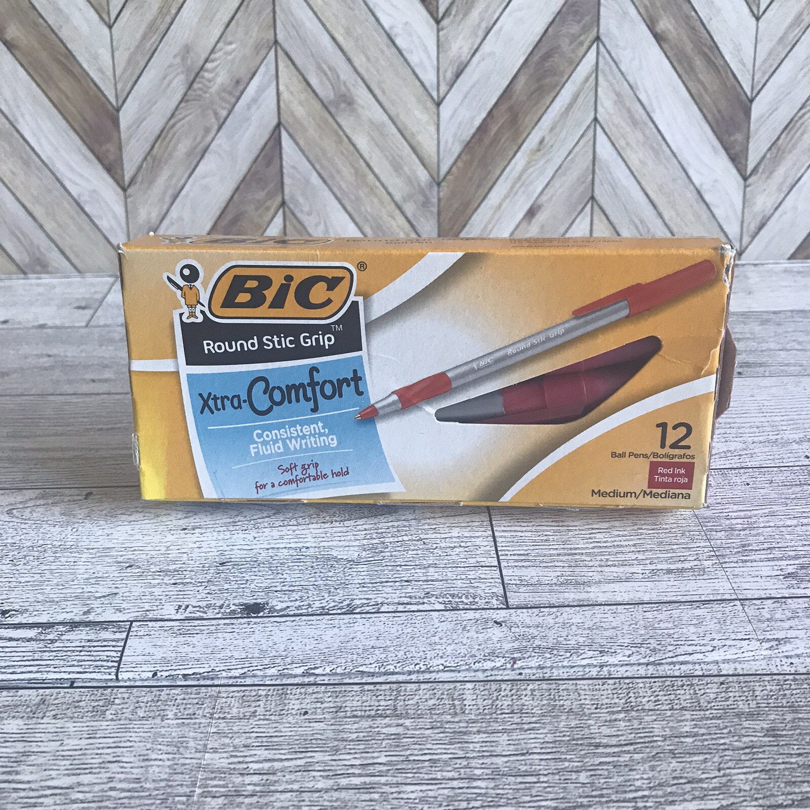 office supply lot Bic pens, Sharpie,Glue sticks, Bic pens See Description