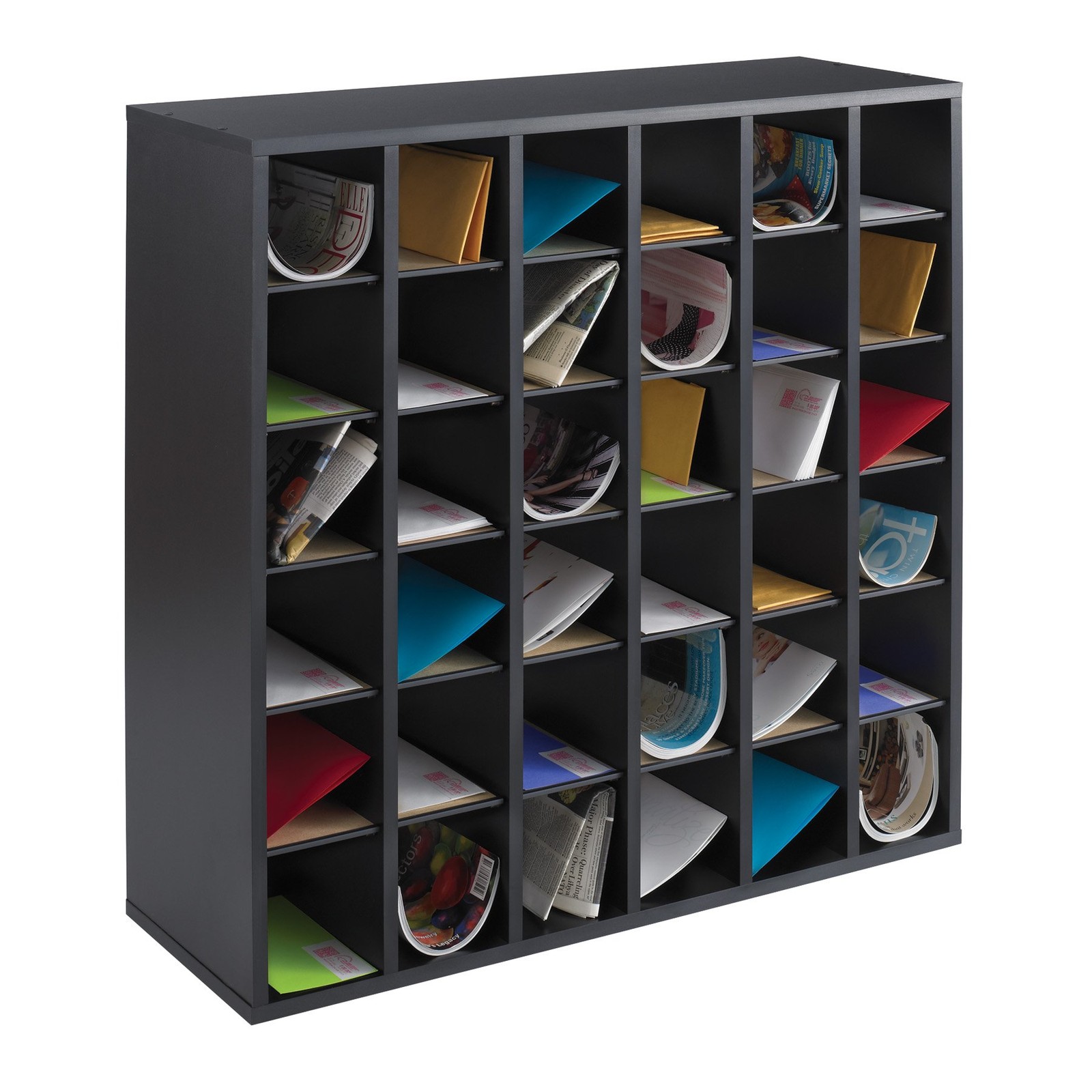 Wooden and Organizer for Home Office and Classroom, Adjustable Shelves and St…