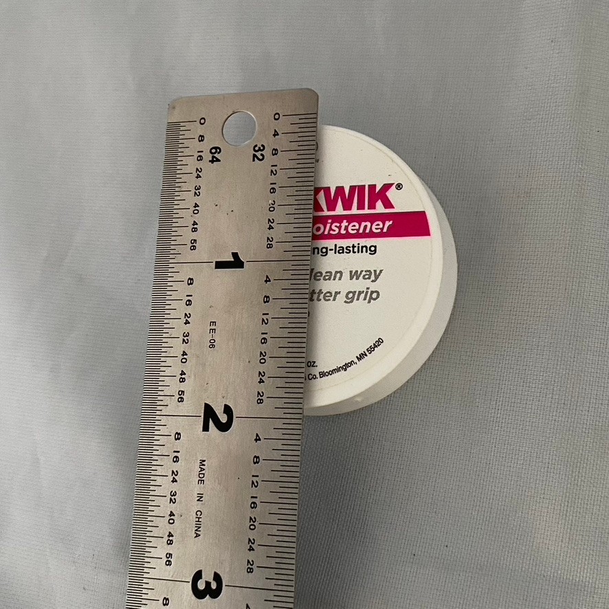 Sortkwik Fingertip Moisteners Sold Individually 3/8 oz Pink