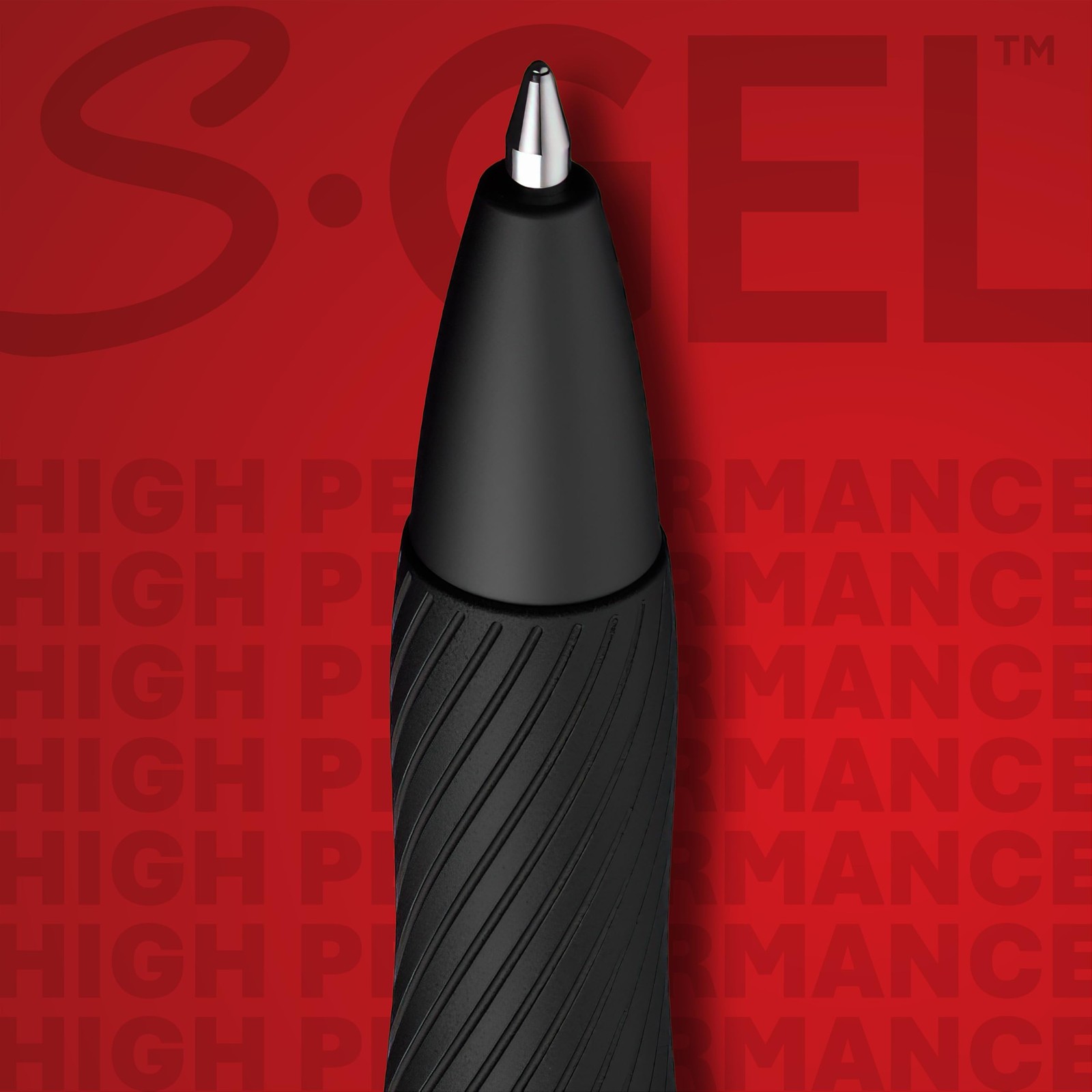 Sharpie S-Gel Gel Pens Medium Point (0.7mm) Blue 4 Count (Pack of 1),