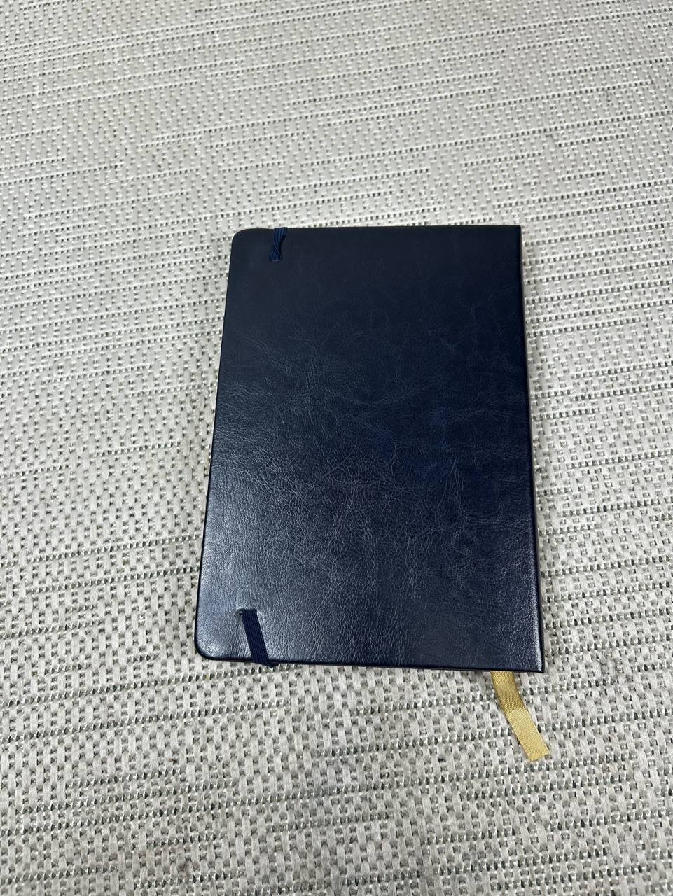Brooks Brothers Journal Ballpoint Gift Set Navy Blue Gold Ribbon Hardback Logo