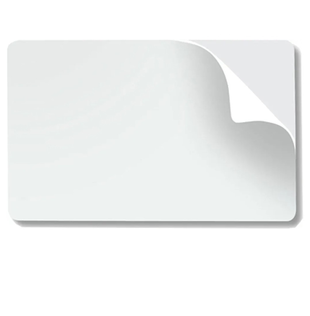 CR80 10 Mil Mylar Adhesive Backed PVC Cards – 500 Pack – CR8010MYAB