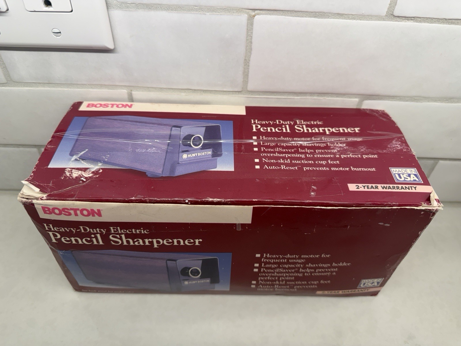 Boston Heavy Duty Electric Pencil Sharpener #1744 – new in box
