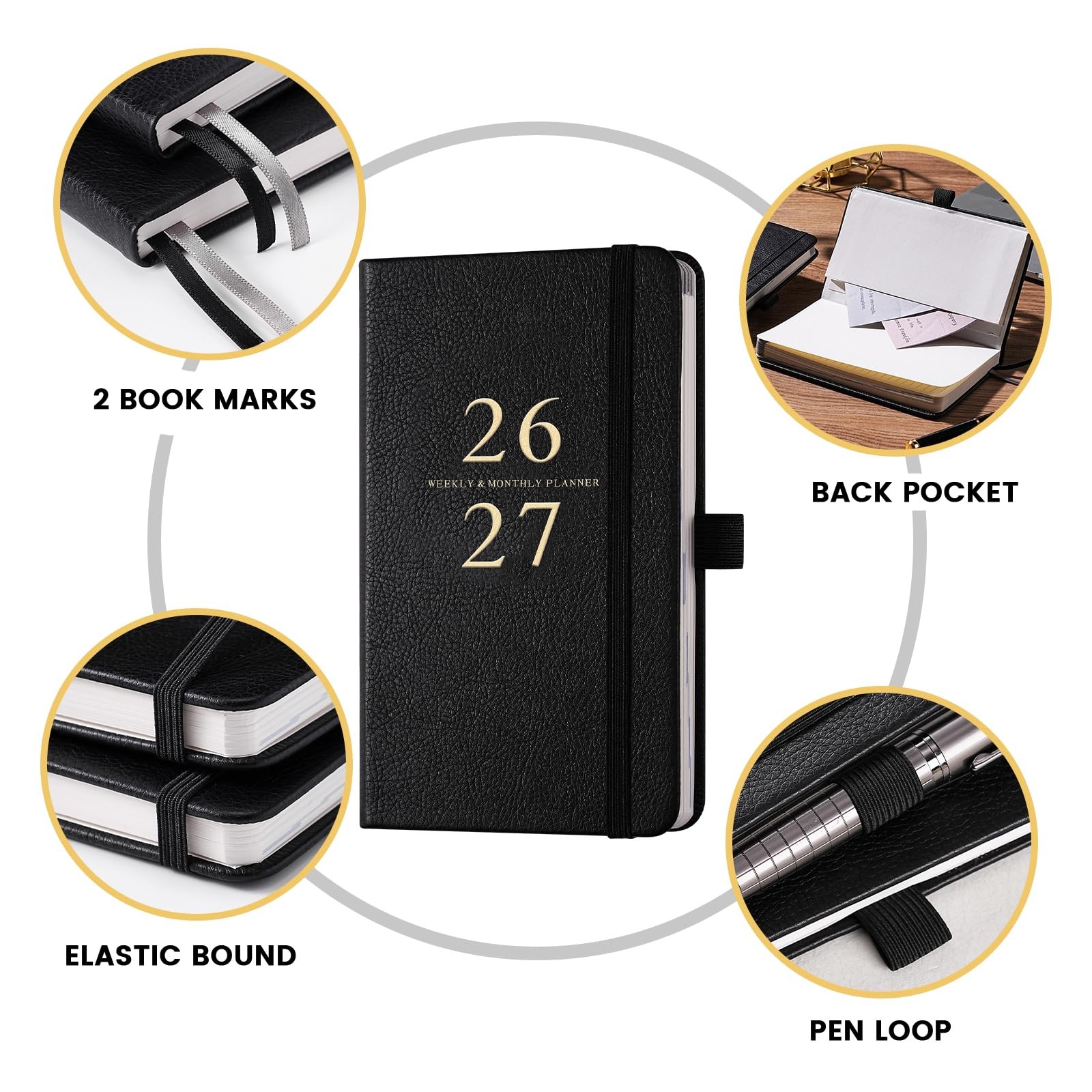 20262027 Pocket Planner/Calendar Jul 2026 Jun 2027, Academic Planner 202620…