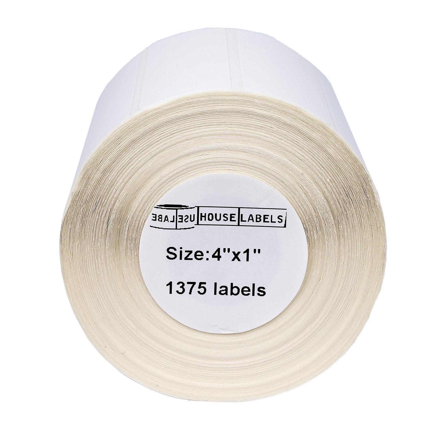 ZEBRA / ELTRON 4×1 (4″ x 1″) Direct Thermal Labels – (6) Rolls of 1375 Labels
