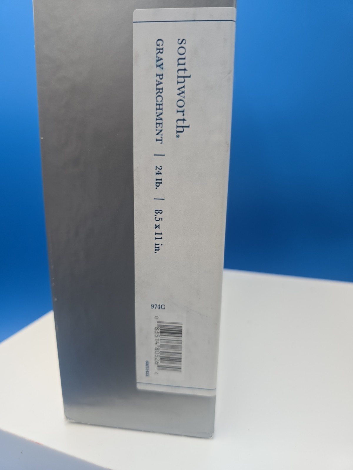 Southworth® Parchment Specialty Paper, 24 Lb., 8 1/2″ x 11″, Gray, Pack Of 500
