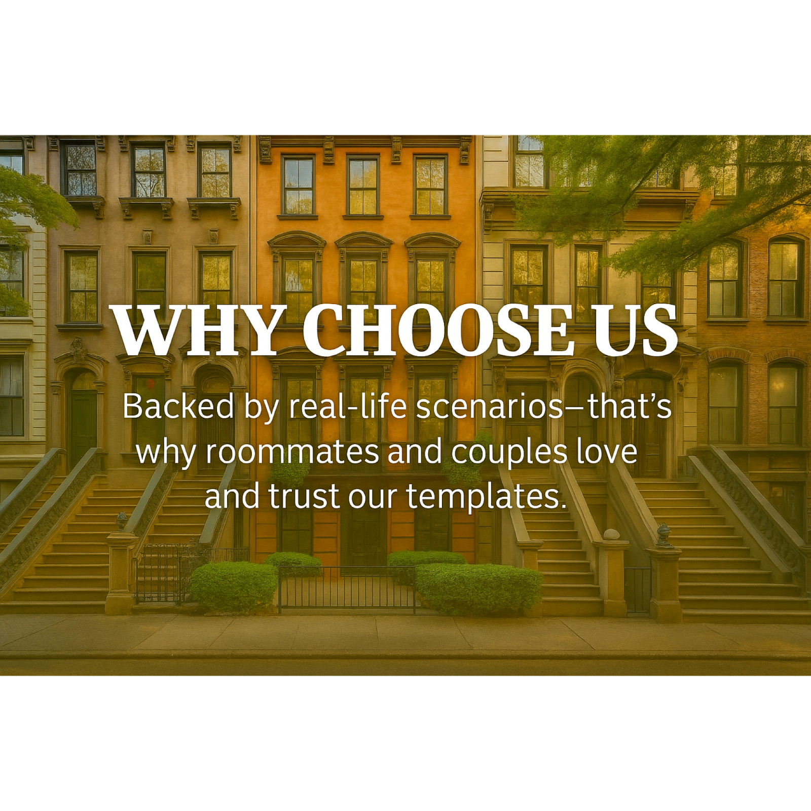 Roommate Agreement Template Editable PDF Word Instant Download