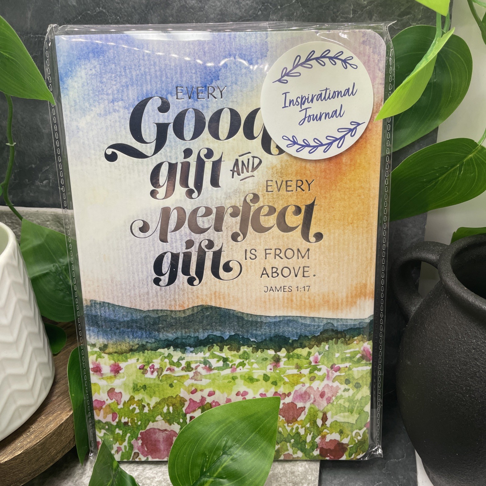 8.5×5.5″ Inspirational Journal Lined Illustrated 112 Pages New Free Ship Gift