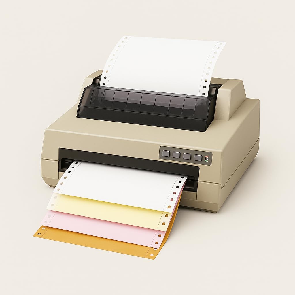 Continuous Computer Paper 9 1/2 x 11 Blank White Clean Edge 1 Part 20 lb. 92 …