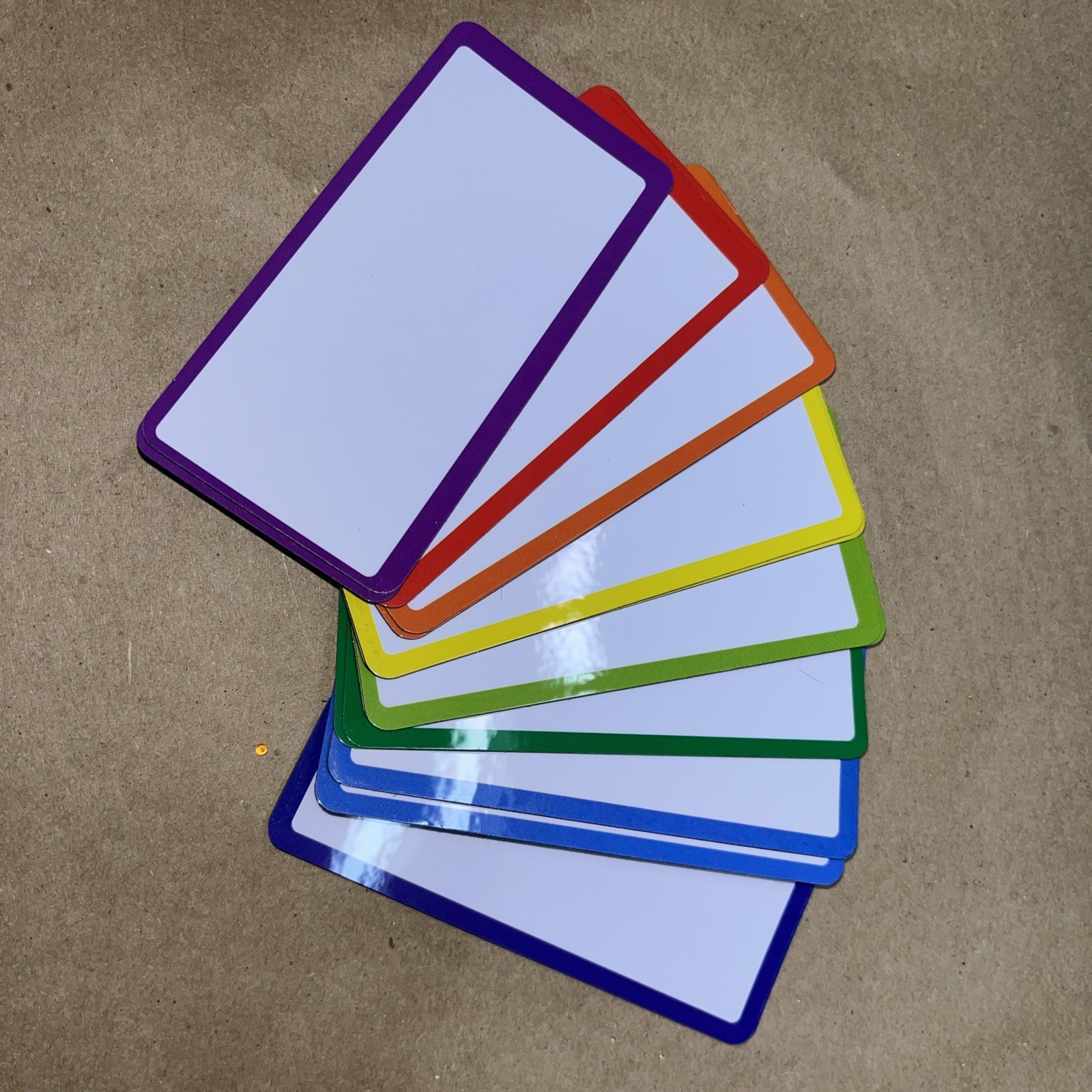 Pack Of 32! Multicolor Dry Erase Magetic 2”x4” Labels