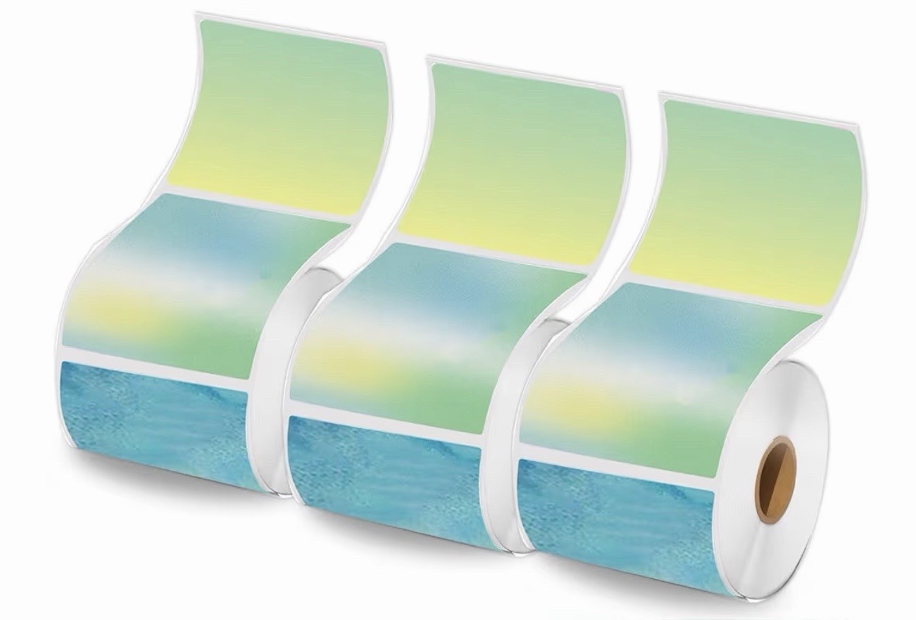 2”x2” Thermal Labels 420pcs/3 Rolls for T50M/M110/M108/M220/M260 Printers