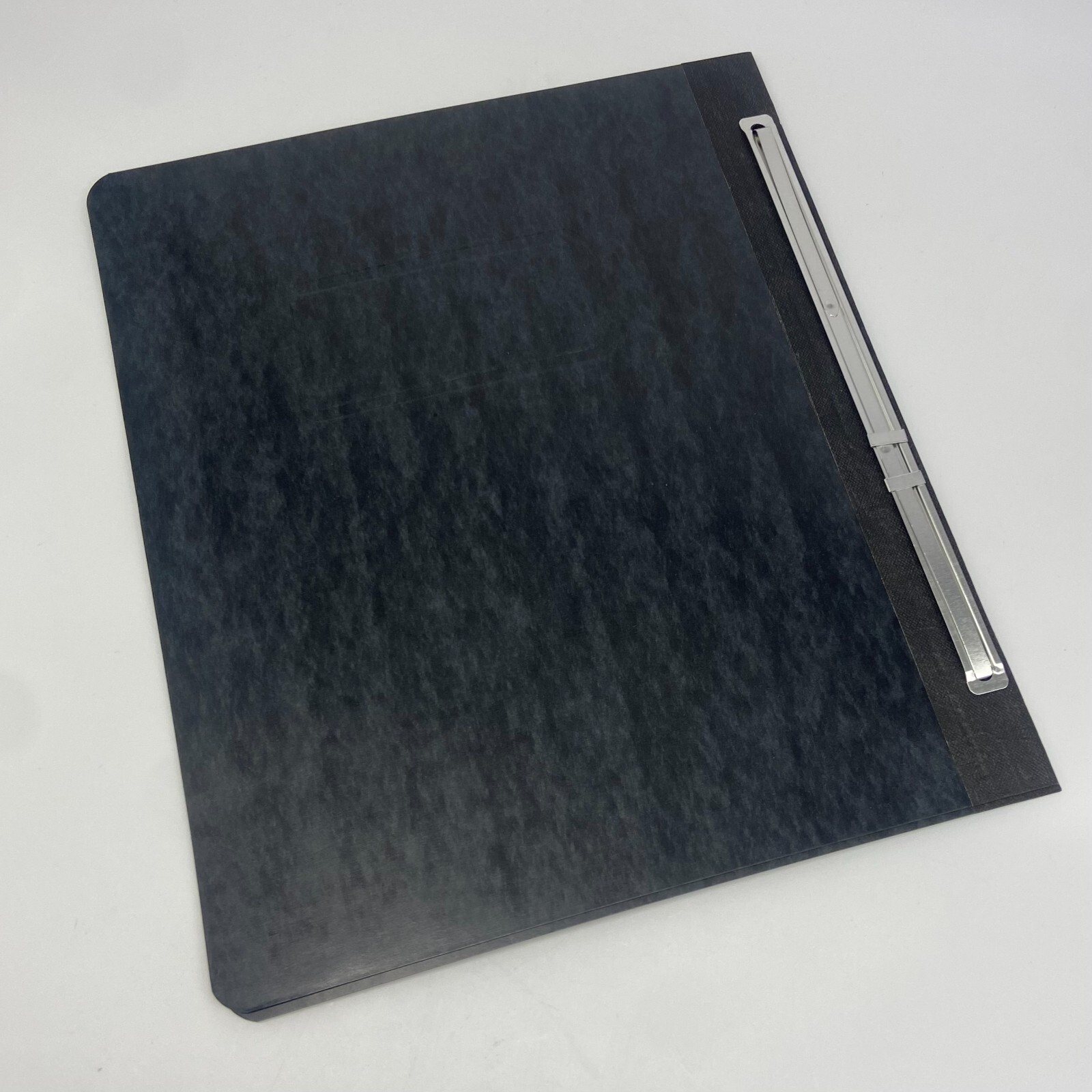 Oxford Pressboard Report Cover 2 Prong Fastener Letter 3″ Capacity Black 12906