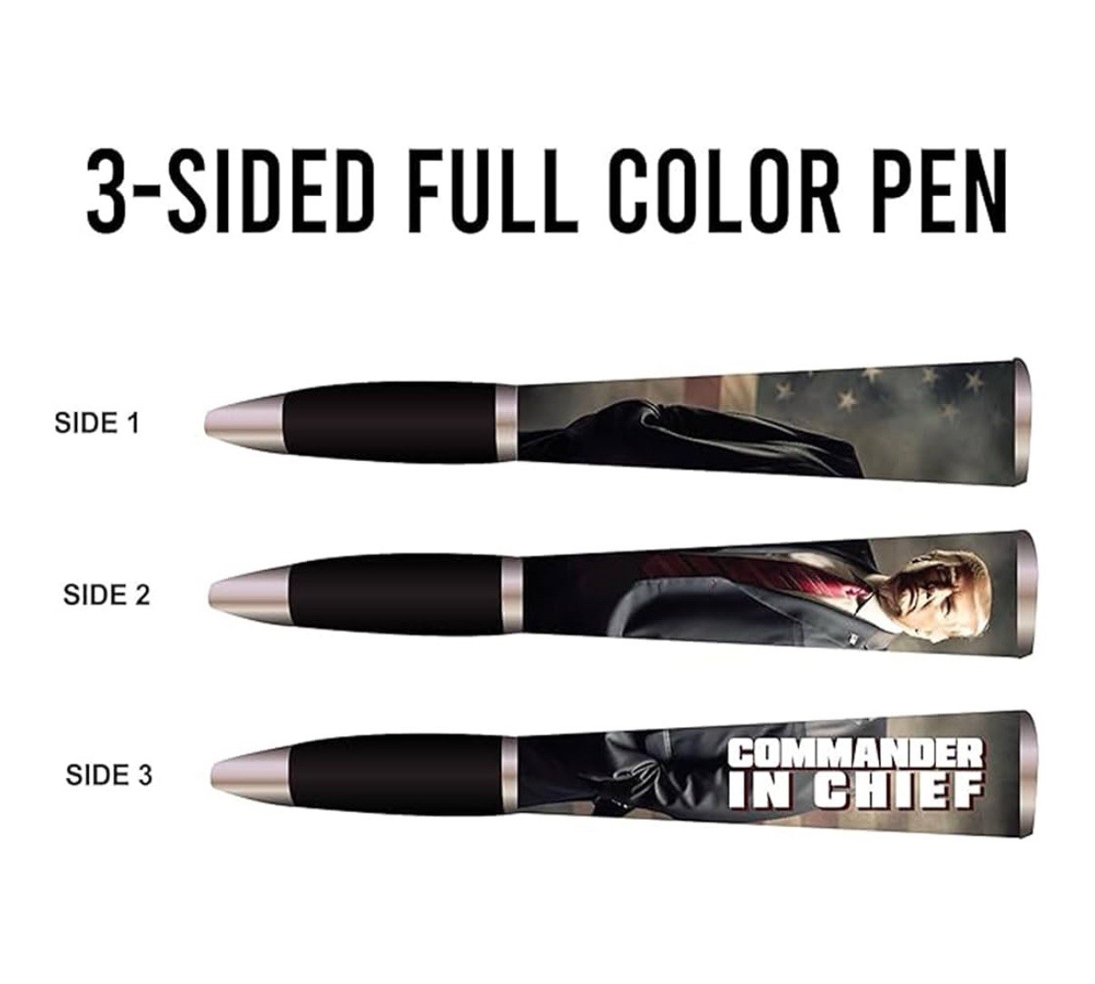 Trump Make America Great Again Presidential Collectible Ball Point Pens. 5 Ct