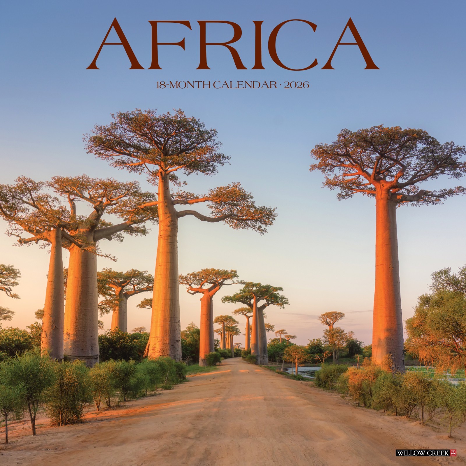 Africa 12″ x 12″ Wall Calendar(free shipping)