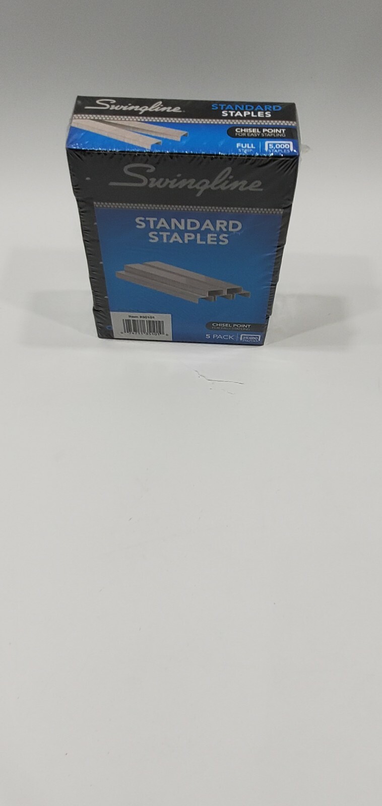 Swingline Staples Standard 1/4 inches Length 210/Strip 5000/Box 5 Pack 35101