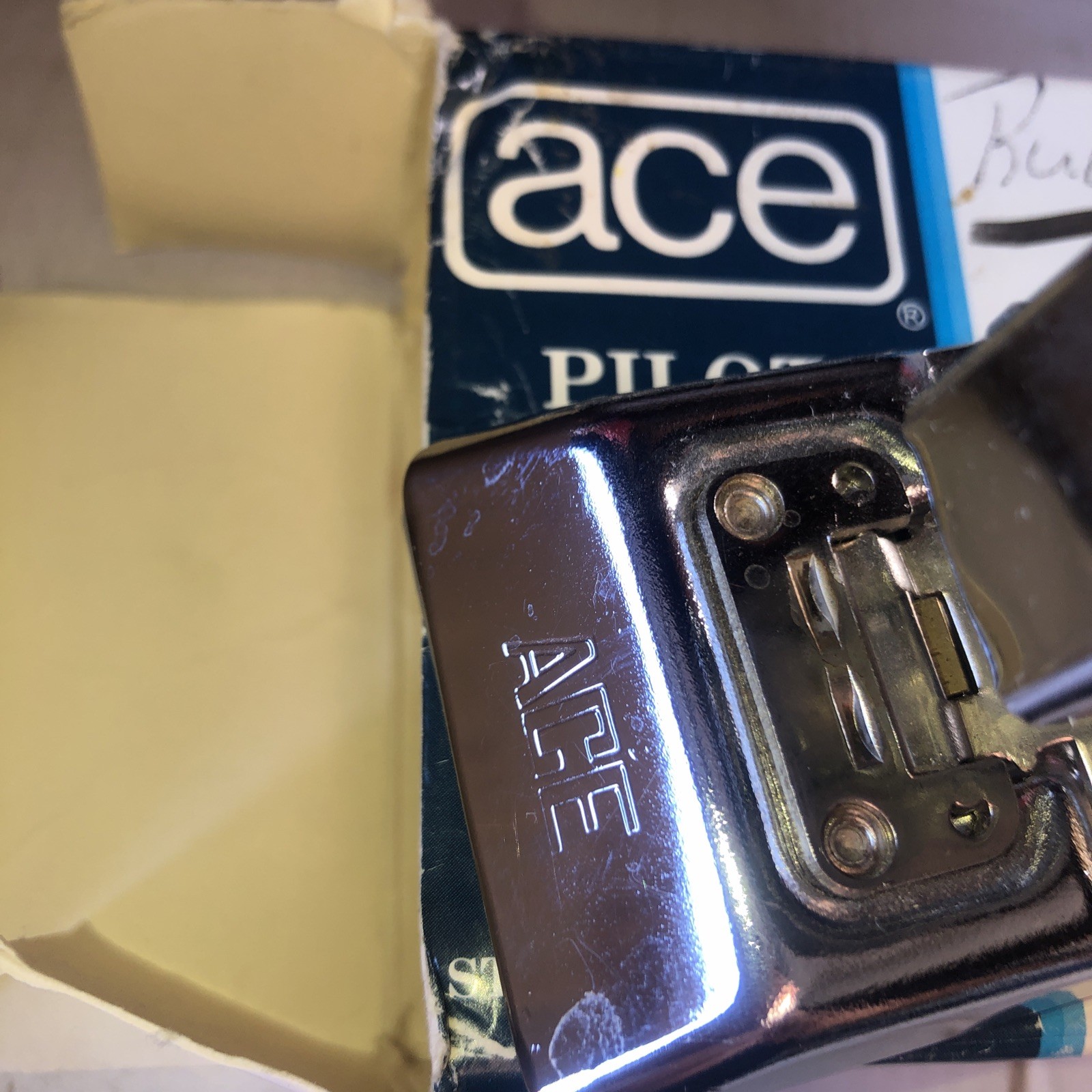 VINTAGE Stapler-Tacker by ACE Fastener Corp Pilot No 404 ORIGNAL BOX