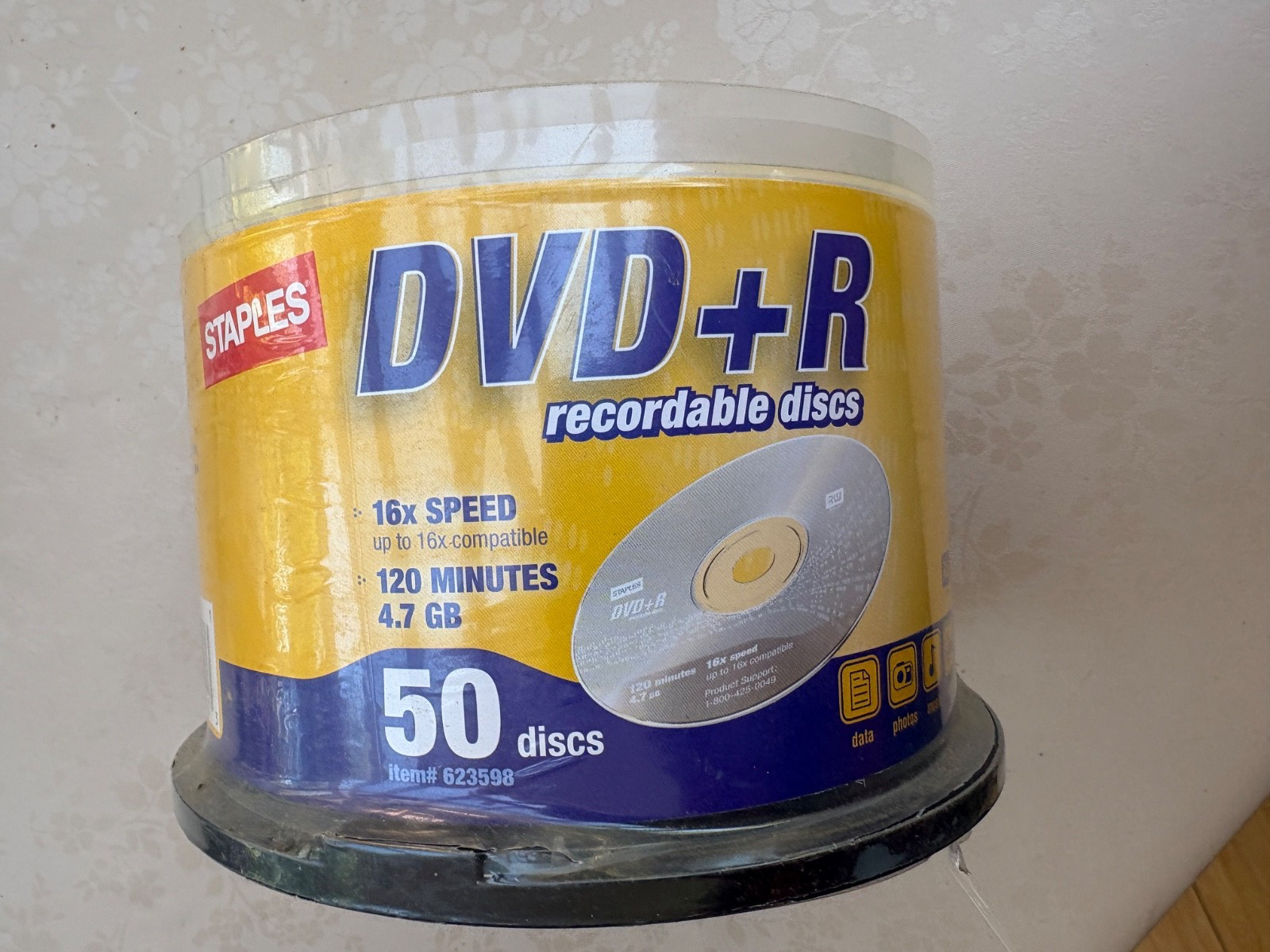 133 TOTAL PLAYO 50 PACK STAPLES 50 PACK IMIX 33 PACK DVD+R CD-R 4.7 120 & 80 MIN