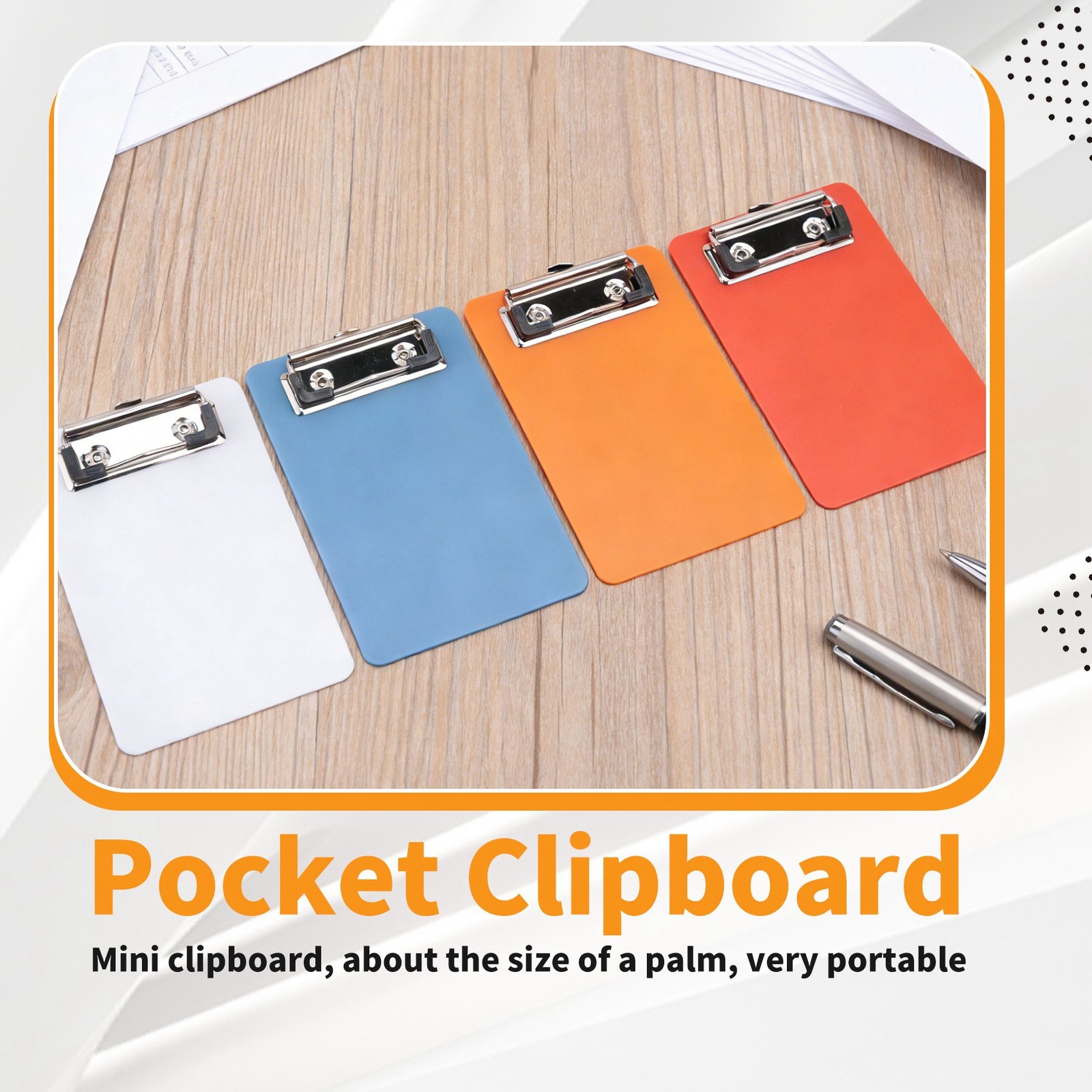4inch X 6inch Clipboard Size Plastic Clipboard Y6Q57881