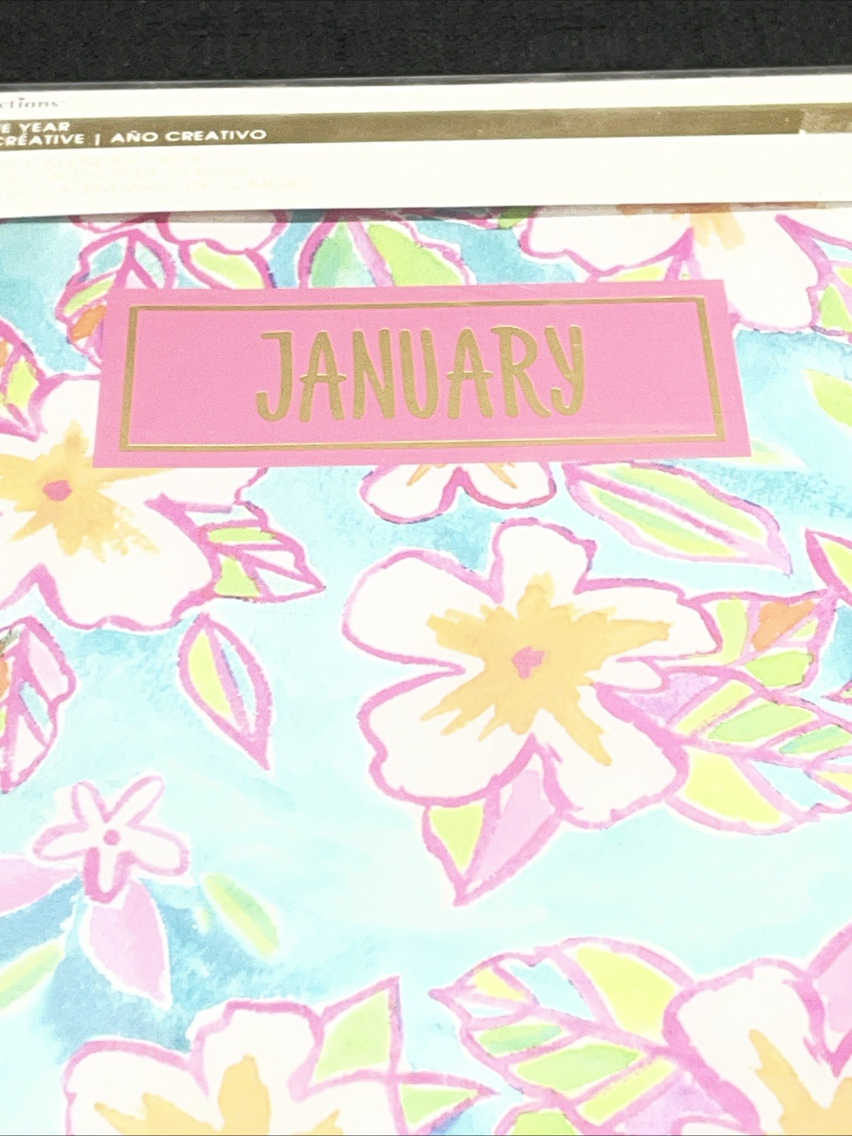 RECOLLECTIONS Creative Year 97-Piece 12 Month Calendar Pack 6″ X 8 1/2″ NEW