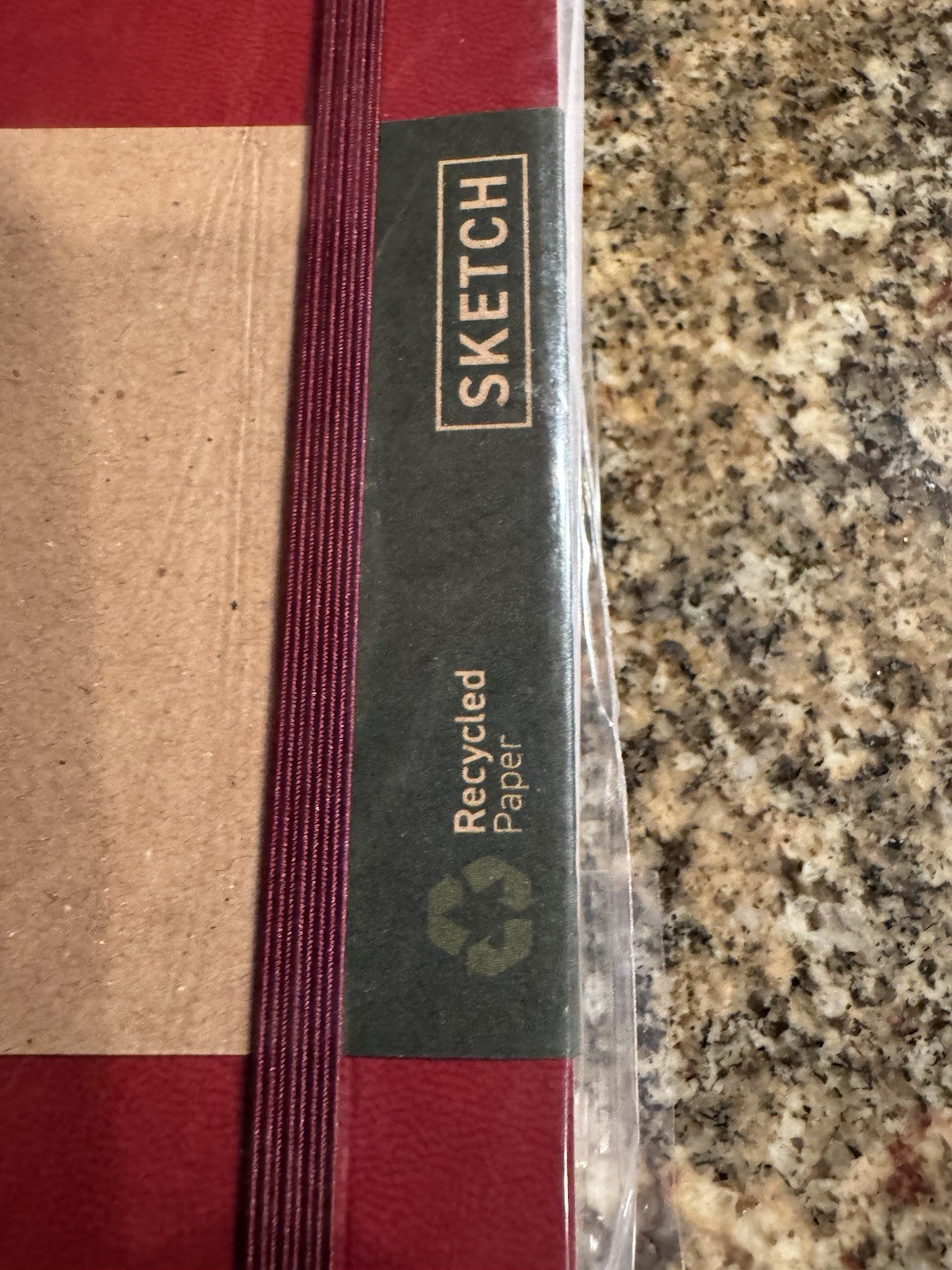 Pentalic Traveler Pocket Journal – 74 lb Sketch 6″x8″ 160 pages Burgundy