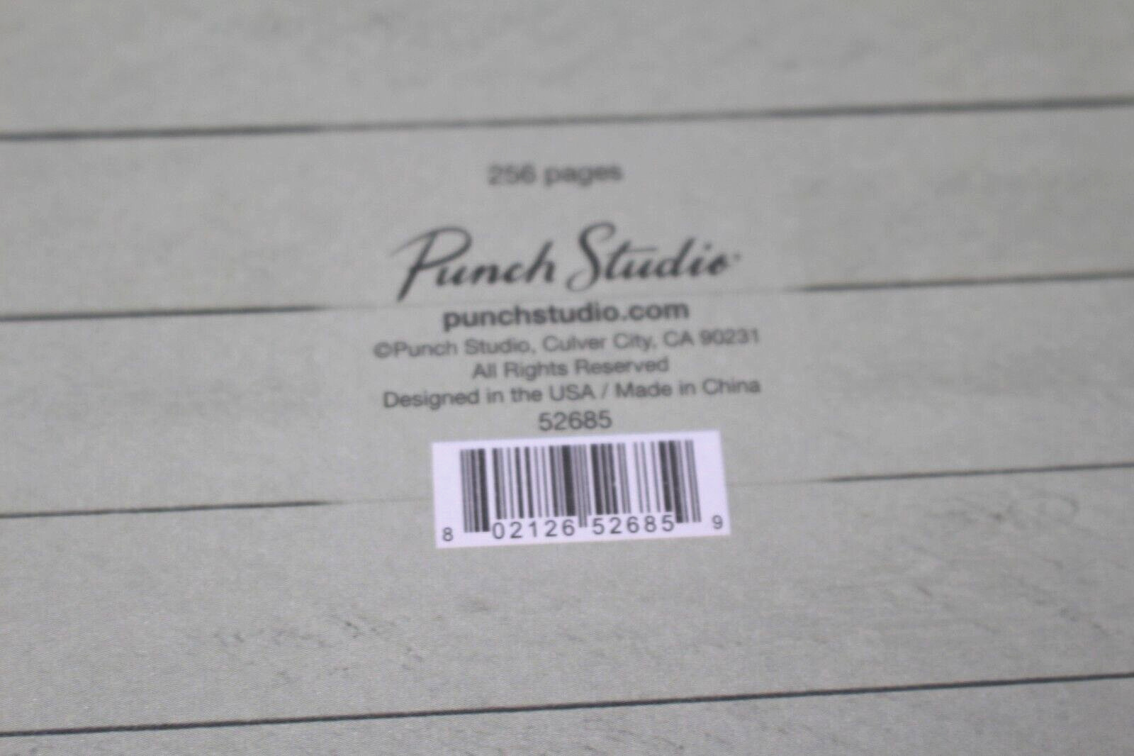 Punch Studio Brooch Journal Gold Foil 256 pages Beautiful Brand New