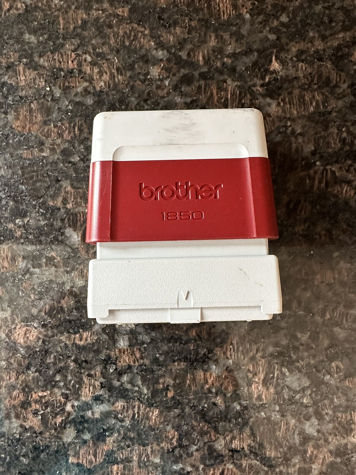 Large Pre-Inked Red 30 Day Notice Brother 1850 Stamp Size 3/4″ x 2″