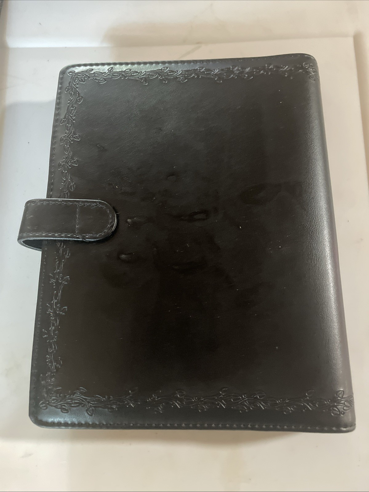 Day Runner Faux Leather Planner Binder Personal Organizer 9.25”x7”
