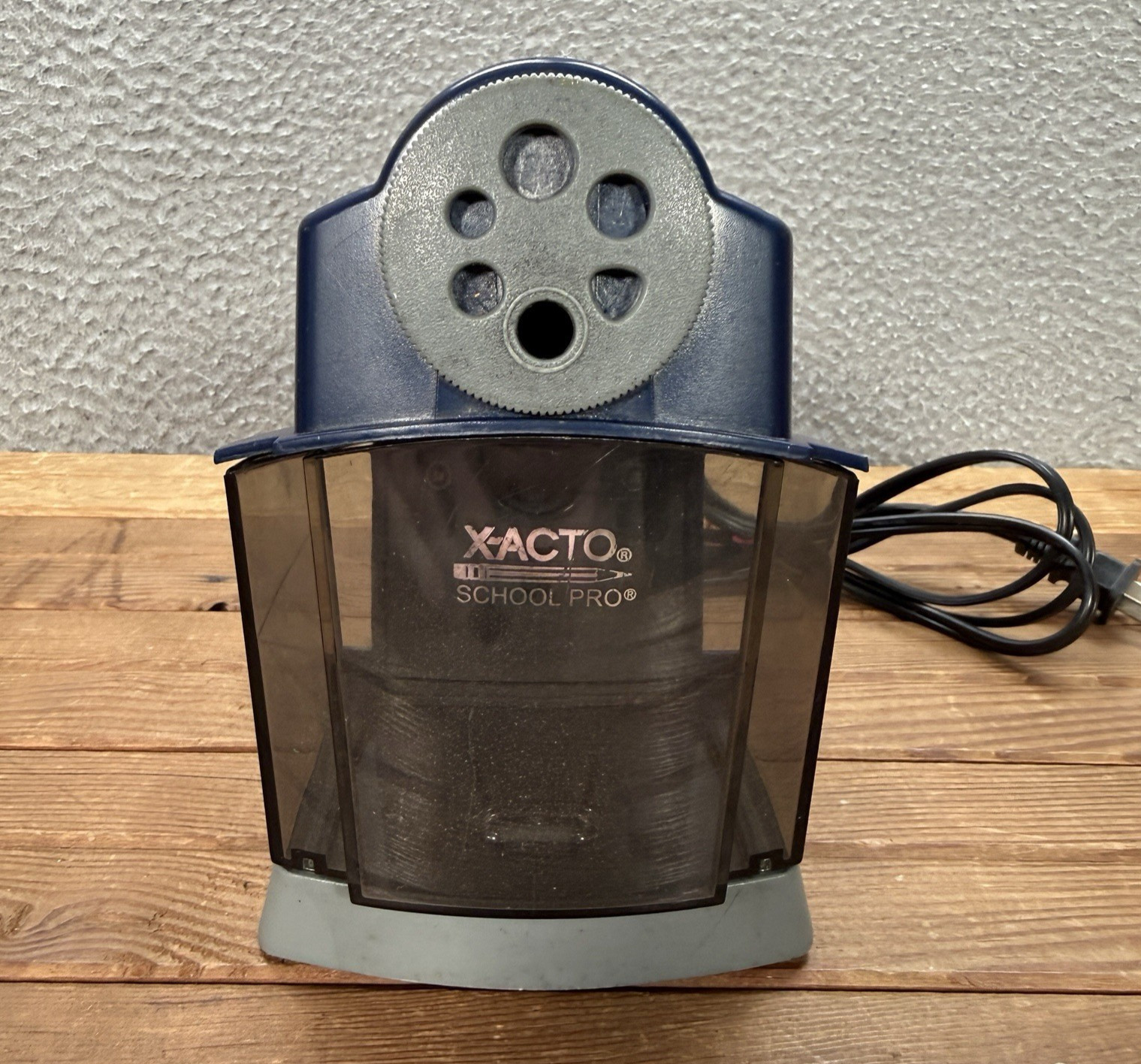X-ACTO School Pro Electric Pencil Sharpener Model 167X Heavy Duty 6 Sizes
