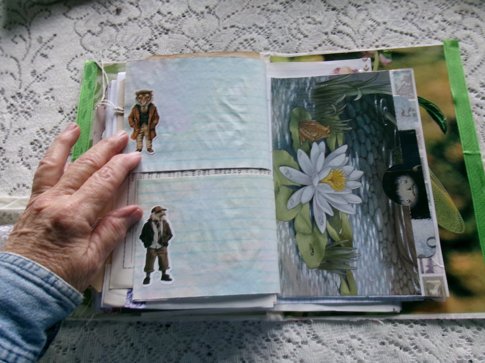 JUNK JOURNAL SIZE 7″ X 10″ APPROX. 120 PAGES