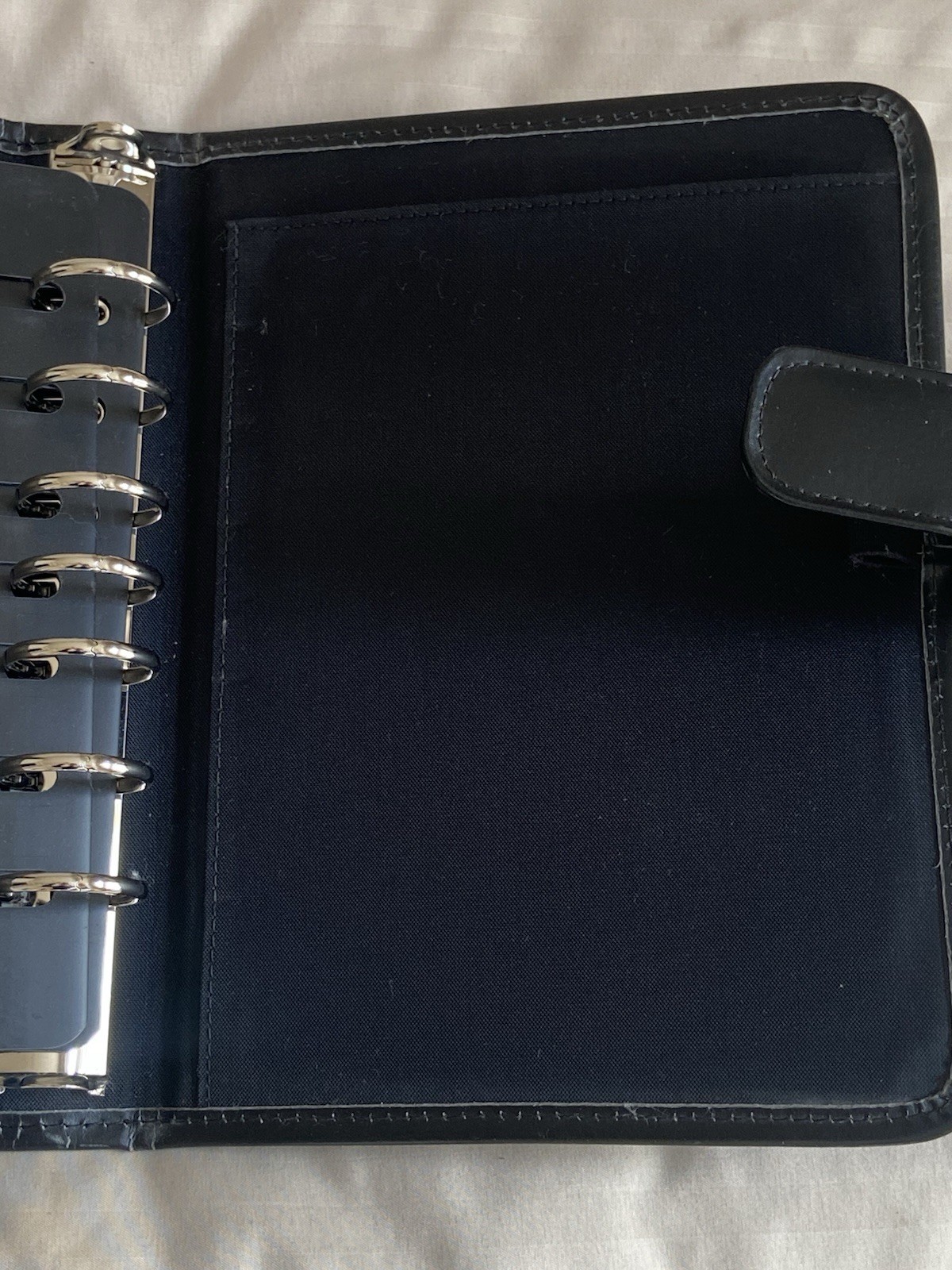 Day Timer Fabric/Floral/Upholstery 7 Ring CLASSIC Snap Binder Organizer Planner