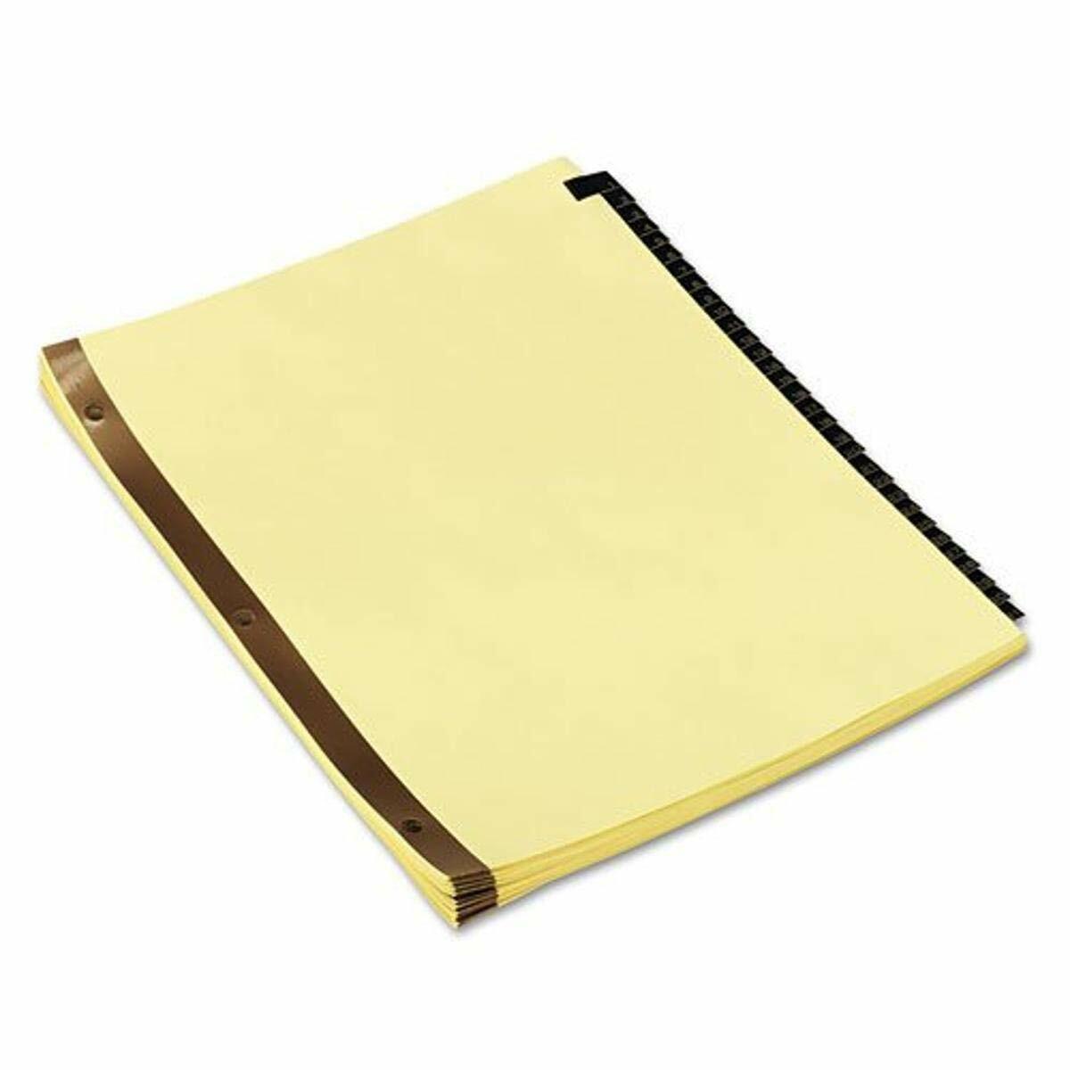 Universal Office Products 20822 Leather-look Mylar Tab Dividers, 31 Numbered