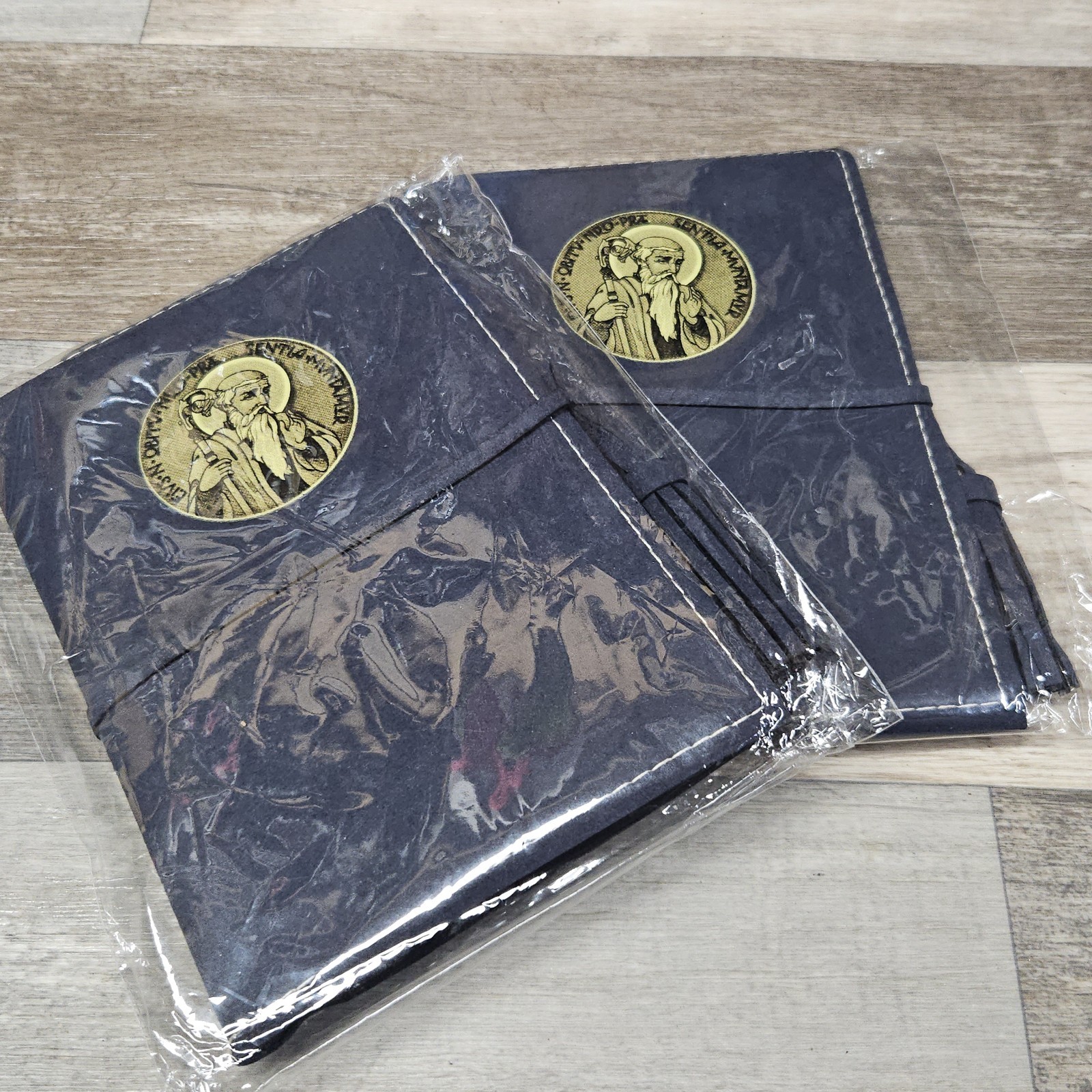 Lot Of 2 Fabric Saint Benedict Journals Prayer Journal