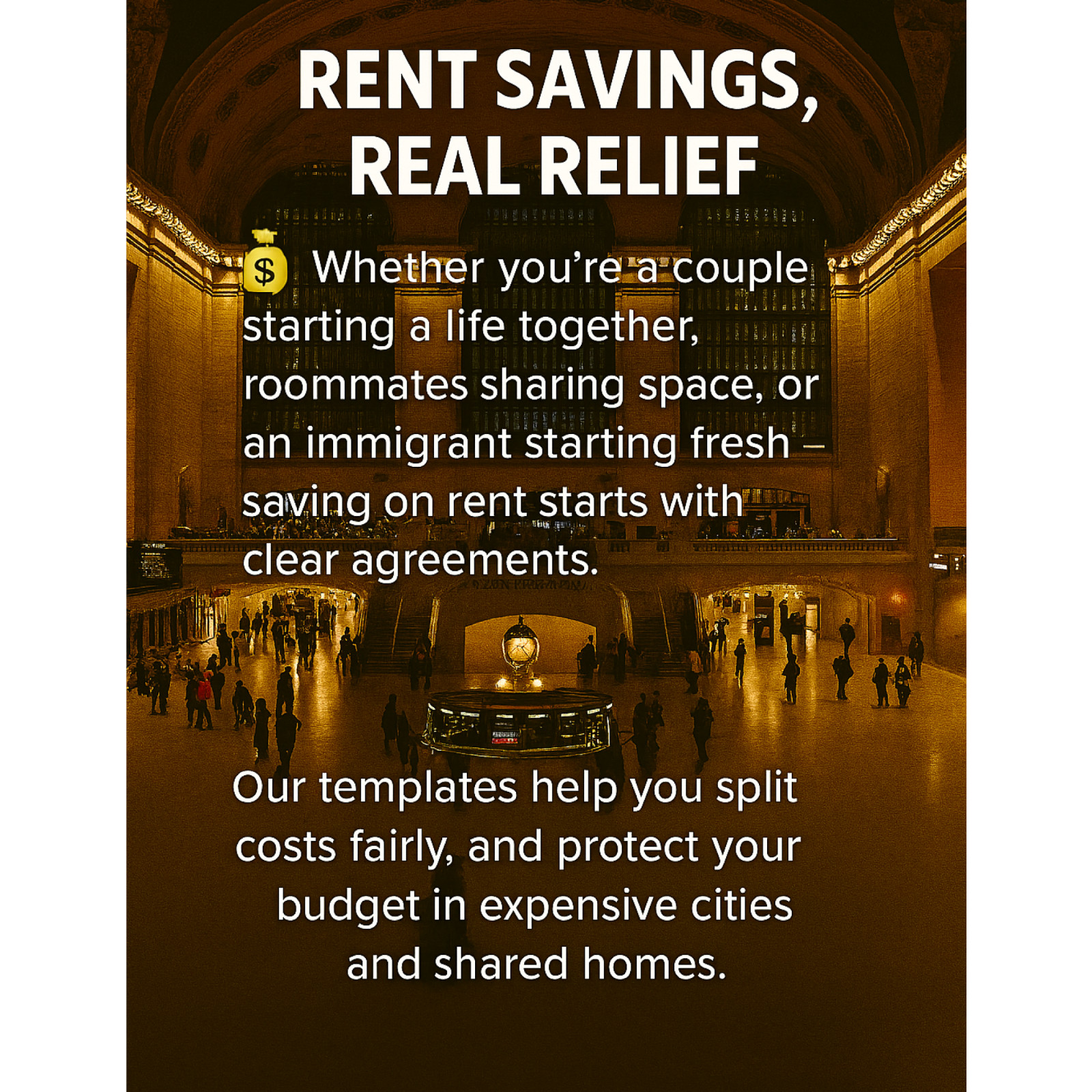 Roommate Agreement Template Editable PDF Word Instant Download