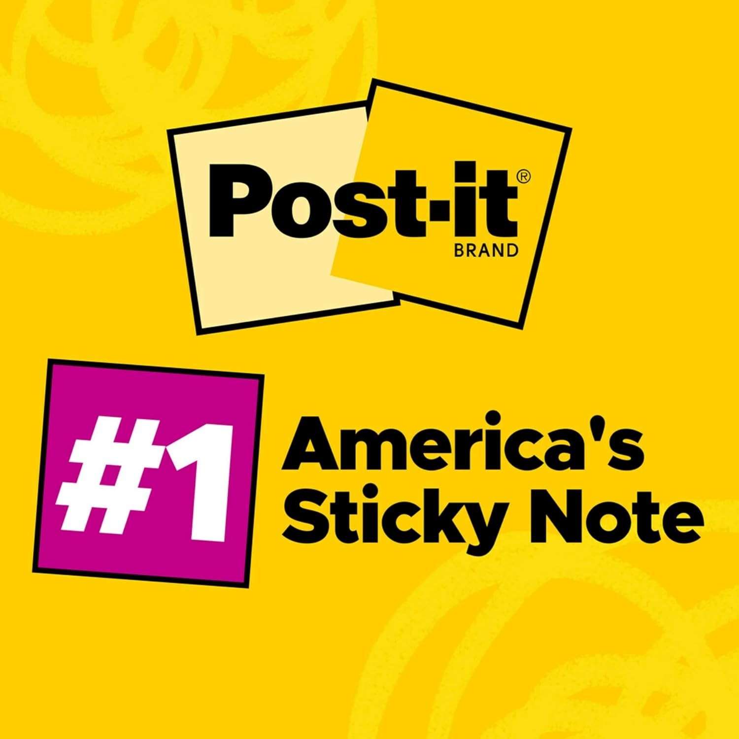 Notes, 4 in x 6 in, 5 Lined Sticky Note Pads, 100 Sheets per Pad, Beachside C…