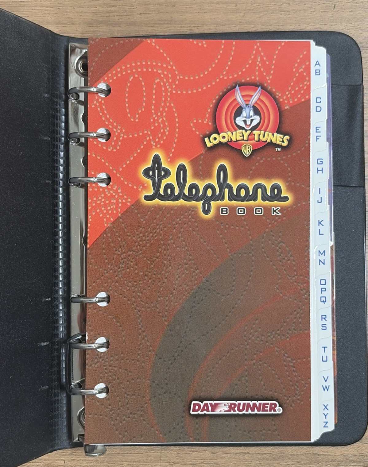 New Vtg 1998 Day Runner Looney Tunes Tweety Bird Warner Bros Y2K Telephone Book