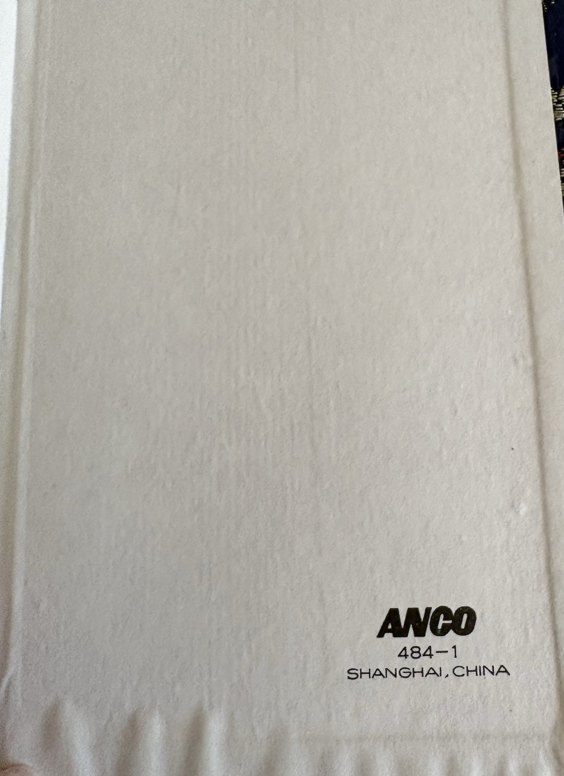 Vintage ANCO Brocade Address Book Asian Scenic Fabric Cover Alphabet Tabs