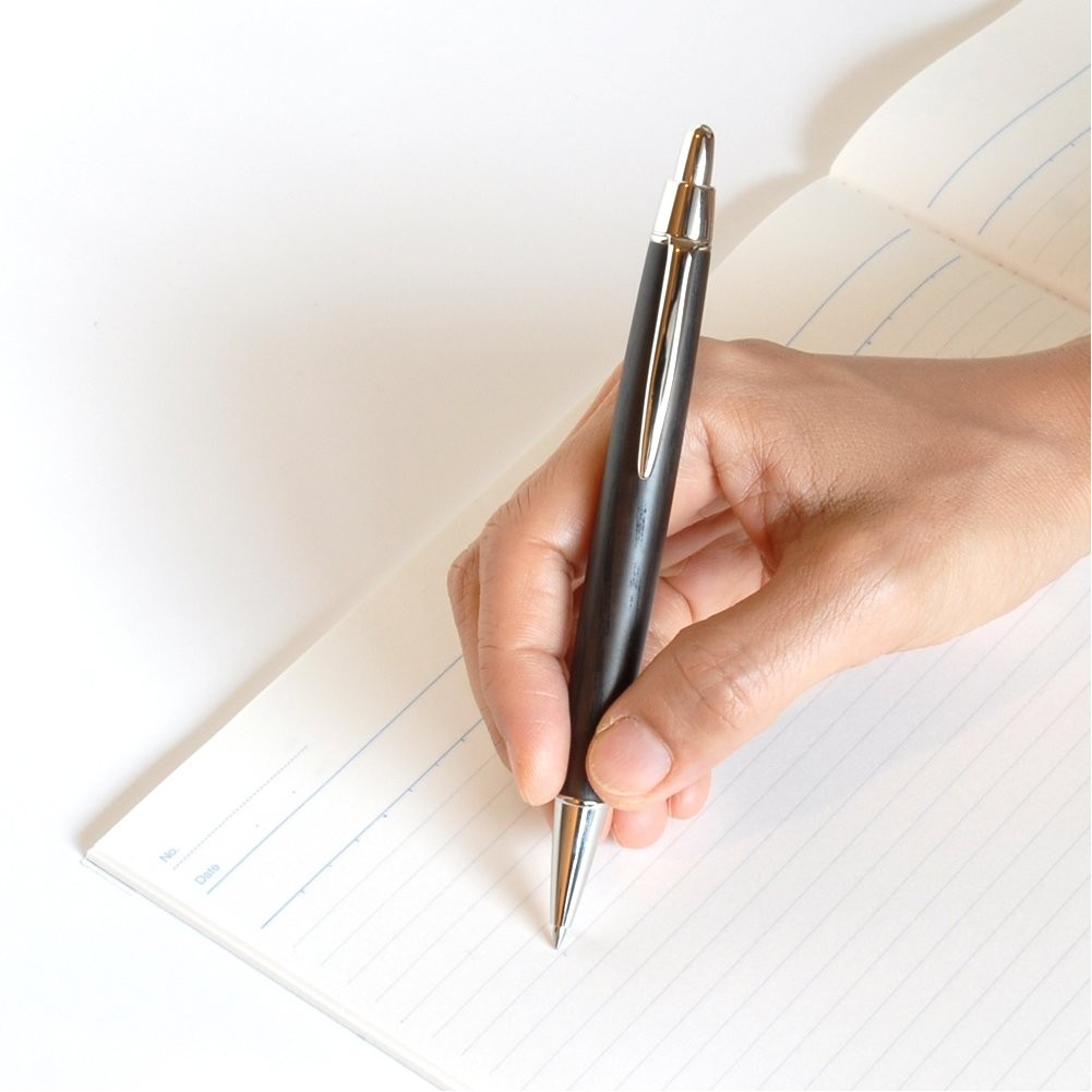 Uni Pure Malt Oak Wood Premium Edition Ballpoint Pen 0.7mm