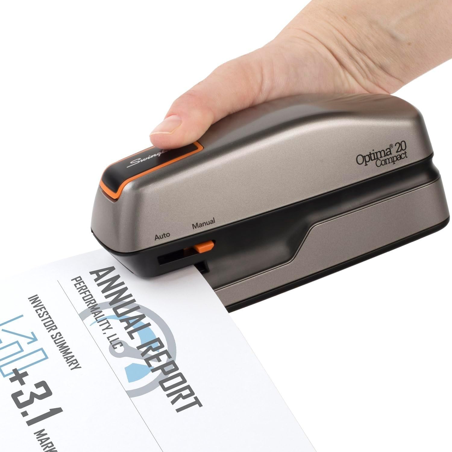 Electric Stapler, 20 Sheet Capacity, Optima 20, Jam Free, Compact, Automatic …
