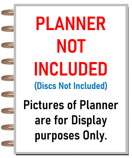 Yearly Calendar 2024-25 Two Sided Dashboard Insert for use with Happy Planner-